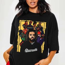 j cole dreamville festival 2024 hip hop rap t-shirt sweatshirt