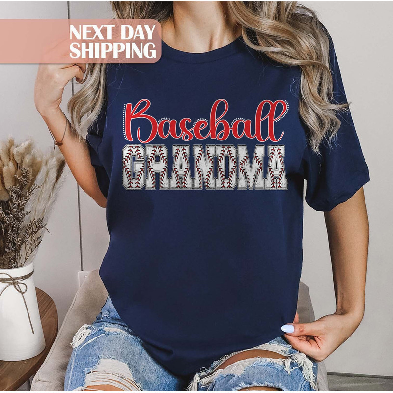 Grandma Baseball Tee, Sports Grandma Shirt, Baseball Season Tee, Baseball Game Day, Baseball Family Tee, Baseball Gifts, Baseball Gigi Shirt.jpg