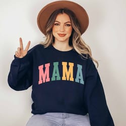 mothers day hoodie, new mama crewneck, mama sweatshirt, mama