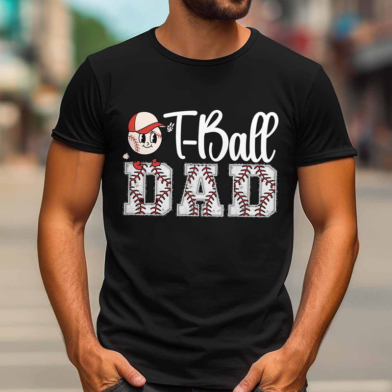 Baseball Dad, Baseball Family Tee, Baseball Game Day, T Ball Dad Tee, Baseball Lover Dad, Sports Dad Tee, Father Baseball Gift.jpg
