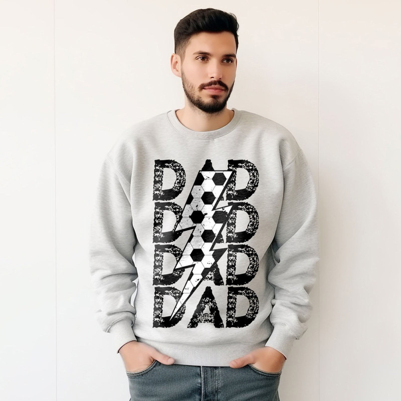 Cool Soccer Dad, Team Sweatshirt, Dad Birthday Gift, Soccer Dad Sweater, Soccer Game Day, Soccer Dad Gift, Sports Dad, Dad Sweatshirt.jpg