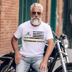 grandpa usa flag, new grandpa shirt, gift for grandpa, reel