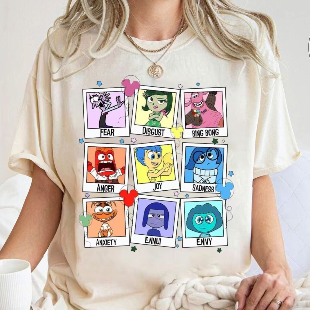 Disney Inside Out 2 Shirt, Inside Out 2024 Shirt, Inside Out Characters Shirt, Disney Vacation Shirt, Joy Sadness Anger Envy 1.jpg