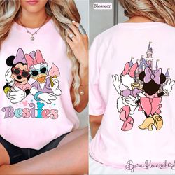 minnie and daisy besties two-sided shirt, disneyland besties