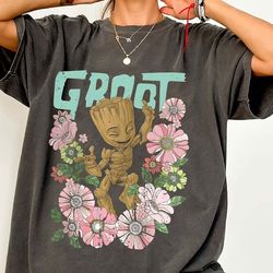vintage groot floral dance poster shirt, groot floral dance