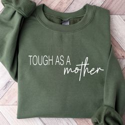 Tough as a Mother Shirt, Cute Comfort Colors Tough as a Moth