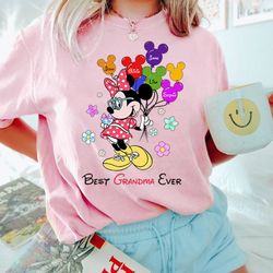 land best grandma ever shirt, best nana shirt, minnie mouse