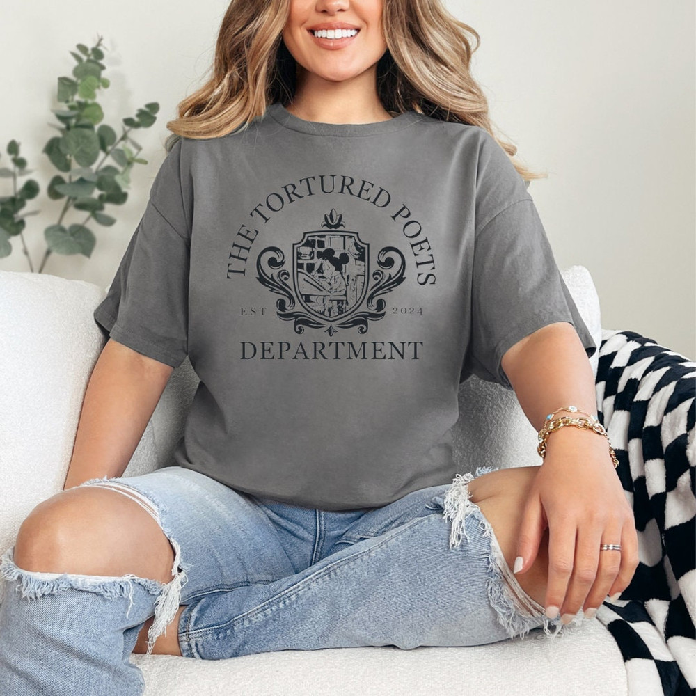 The Tortured Poets Department Mickey Mouse - Embrace the Quirky and Creative Side with this Unique and Artsy tee shirt, Perfect for Disney.jpg