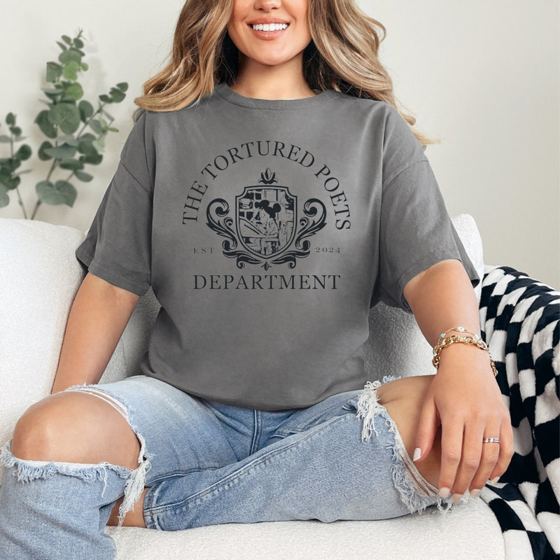The Tortured Poets Department Mickey Mouse - Embrace the Quirky and Creative Side with this Unique and Artsy tee shirt, Perfect for Disney.jpg