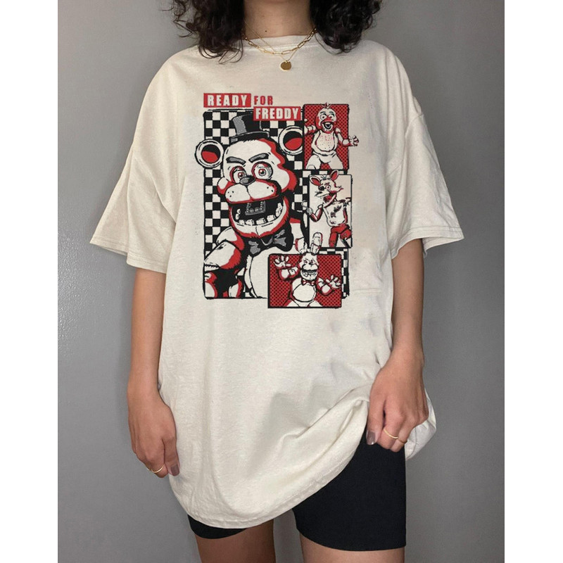Five Nights At FreddyS Tee, Five Nights At Freddy Video Game Merch, Gaming Gamers Mens.jpg
