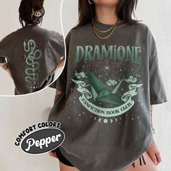 dramione fanfiction comfort colors shirt, manacled draco inspired shirt, hp wizard merch, fanfiction book club shirt