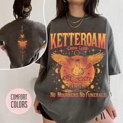 the crow club comfort colors shirt - ketterdam crow club shirt, six of crows inspired bookish shirt, book lover shirt