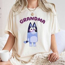 bluey grandma shirt, bluey family shirt, bluey grandpa shirt, bluey gifft, bluey family shirt, grandma shirt