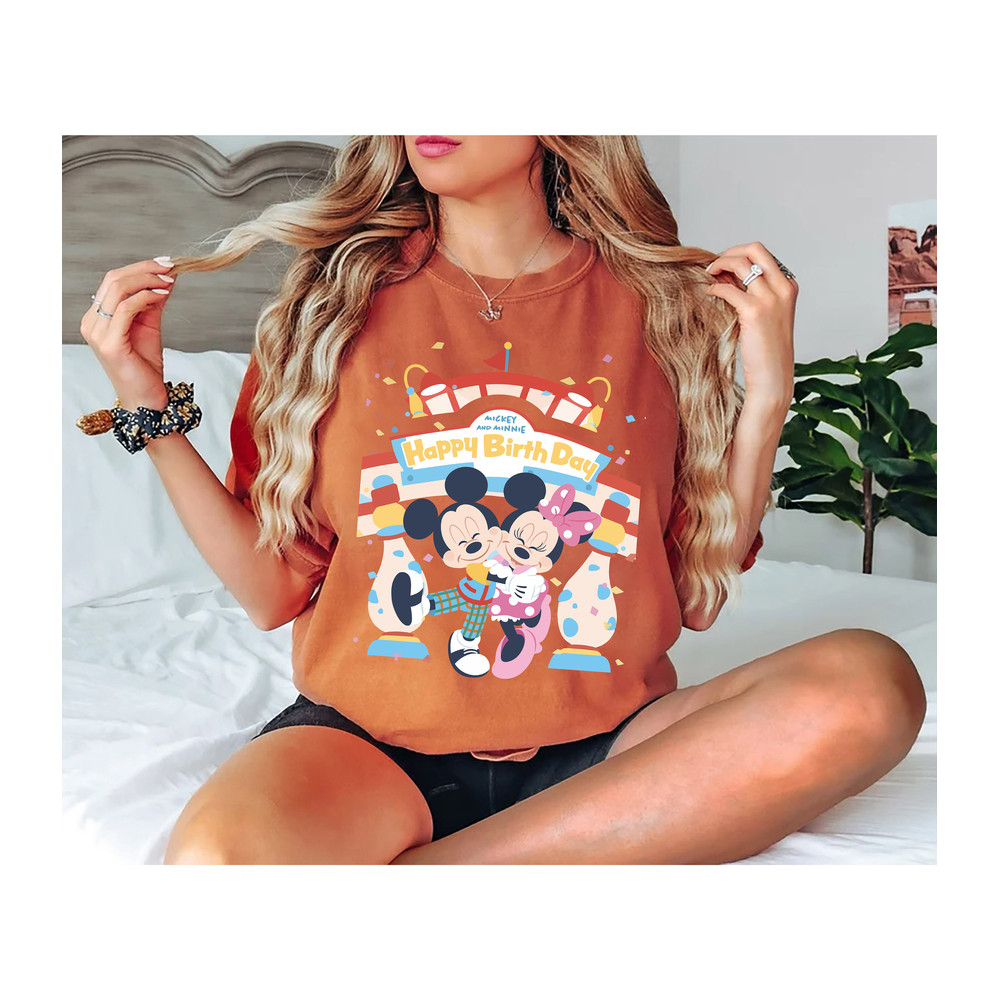 Retro Mickey Mouse Minnie Birthday Shirt, Disney Shirt for Birthday party, Birthday party Shirt, Disney party, Classic Mickey Minnie Tee.jpg