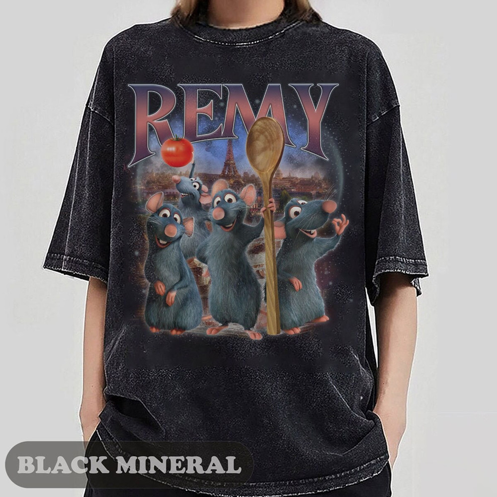 Remy Mouse Shirt Funny Tee, Ratatouille Tees, Vintage Graphic T-shirt Family 2024 Trip Gifts, Disney Remy Mouse Shirt, Magic Kingdom Shirt.jpg