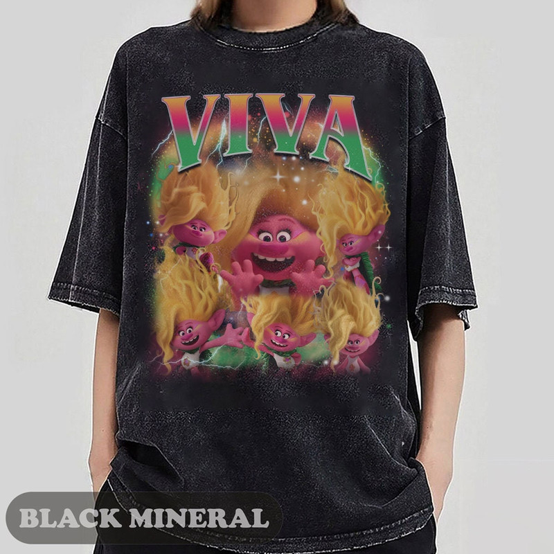 Viva Bootleg Rap Tee, Trolls Band Together Shirt, Trolls Band Together Character Shirt, Trolls Band Movie Shirt, Cartoon Movie Shirt.jpg