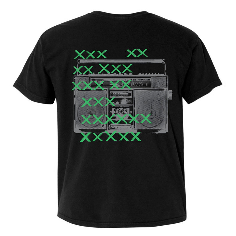 JTxPM, PRE-ORDER, Bass Masters BoomBox, 100 Percent Cotton T-shirt, black, unisex.jpg