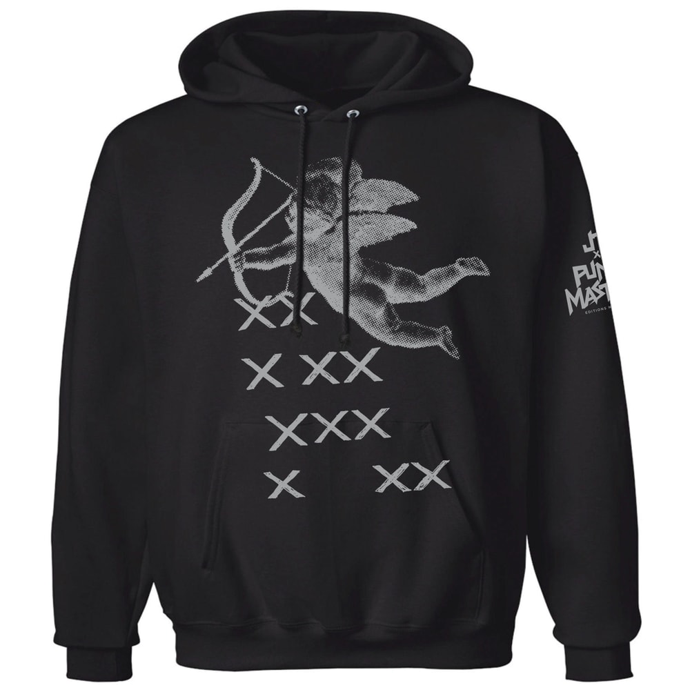 JTxPM, PRE-ORDER, Cupid, Heavyweight Hoodie, black, unisex.jpg