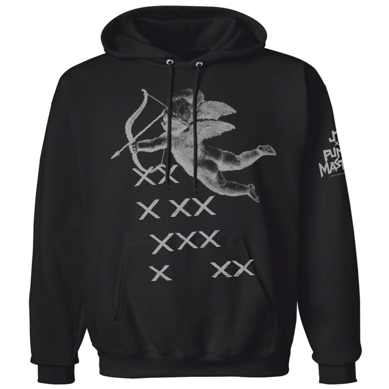 JTxPM, PRE-ORDER, Cupid, Heavyweight Hoodie, black, unisex.jpg