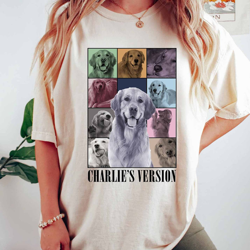 Custom Era's Tour Comfort Colors Shirt, Custom Dog Cat Shirt, Taylors Version, Custom Pet Portrait Shirt, Dog Cat Photo Shirt, Custom Shirt.jpg