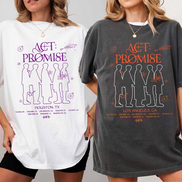 Custom TXT Tour Act Promise Comfort Colors Shirt, Txt Comeback Minisode 3 Shirt, Txt Tomorrow Minisode 3 Shirt, Txt in US, Txt Tour 2024.jpg