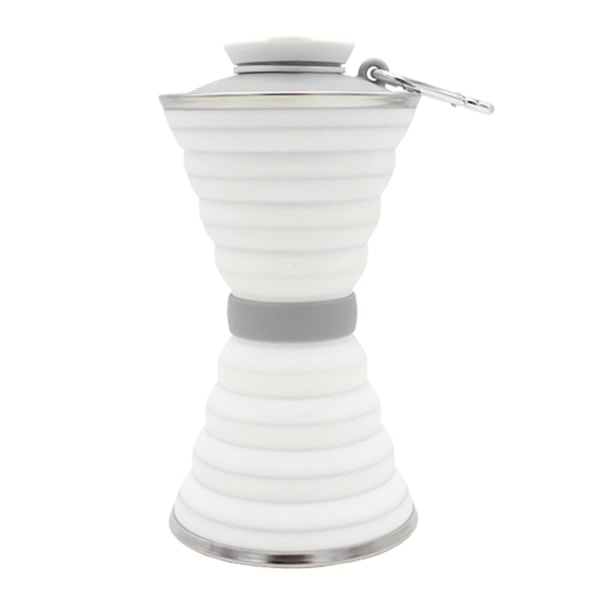 Outdoor Collapsible Water Bottle transparent