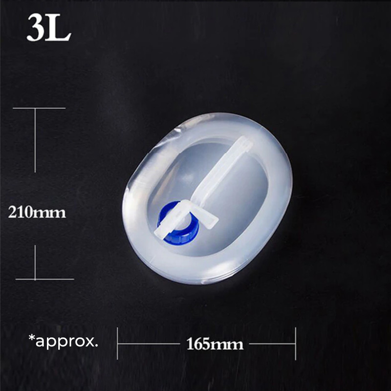 Survival Easy Expandable Folding Water Storage Bucket 3 L