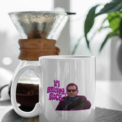 its britney bitch michael scott white 11 oz ceramic mug gift birthday gift