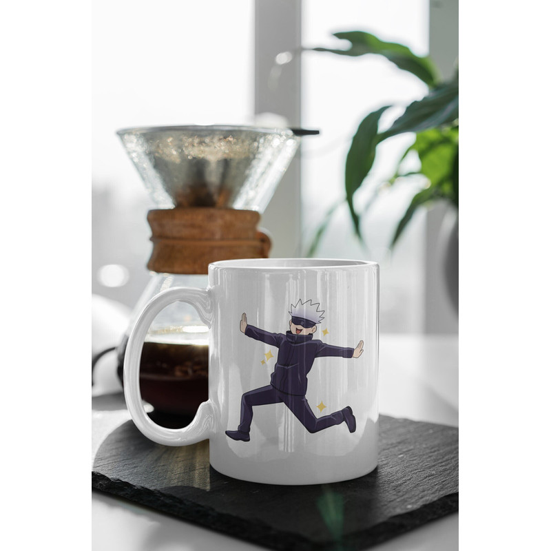 Jujutsu Kaisen Satoru Gojo Gift Anime Funny, Anime Mug, JJK Anime Mug, Funny Coffee Mug, 11 oz Ceramic Mug Gift Birthday Gift.jpg