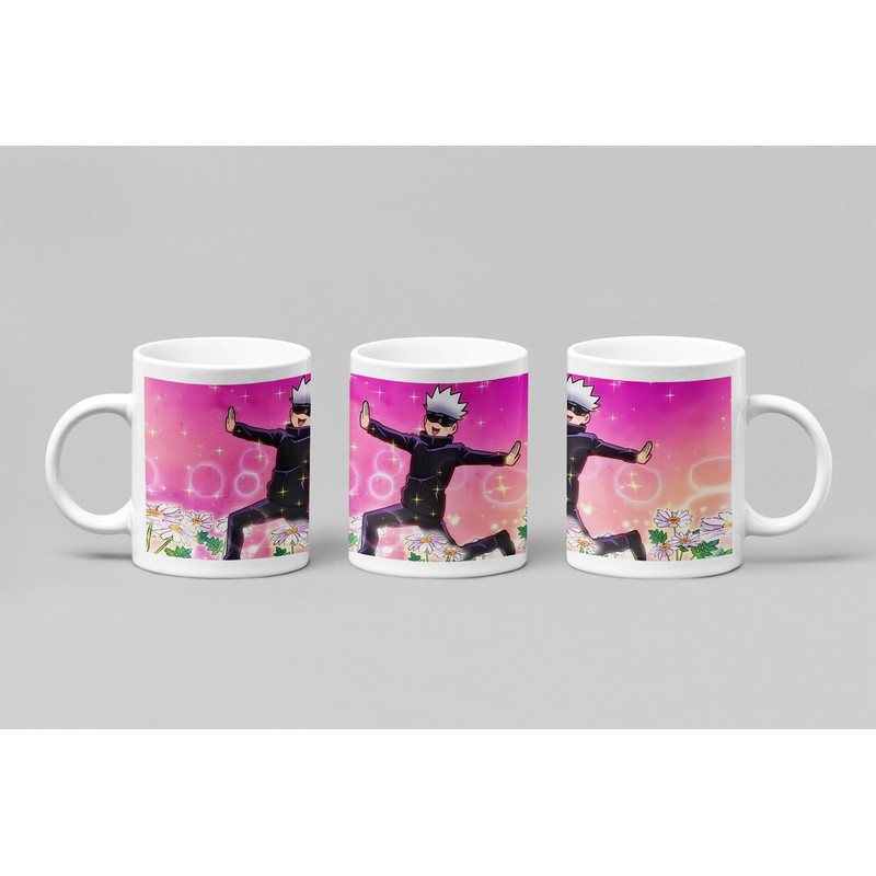 Jujutsu Kaisen Satoru Gojo Gift, Anime Funny Mug, Anime Lover, I ll Murder You Scene, Funny Mug Gift, 11 oz Ceramic Mug Gift Birthday Gift.jpg