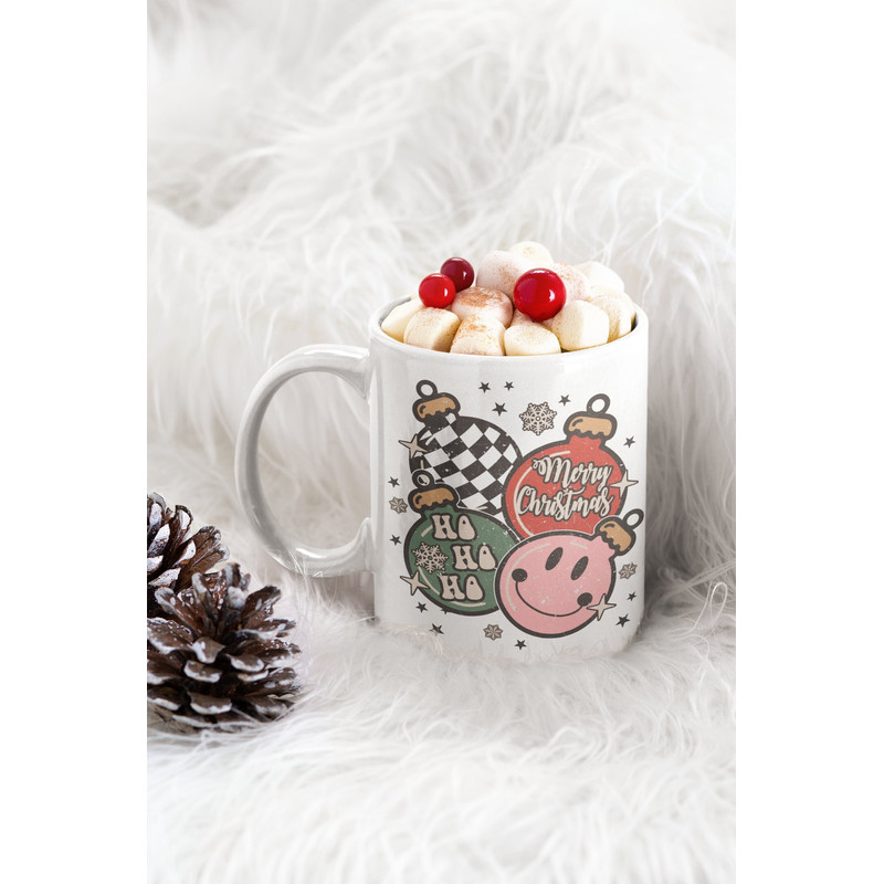 Merry Christmas Ho Ho Ho Holiday 11 oz Ceramic Mug Gift Birthday Gift.jpg