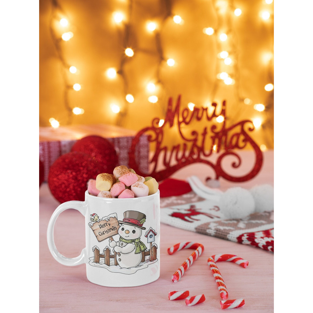 Merry Christmas Holiday 11 oz Ceramic Mug Gift Birthday Gift.jpg