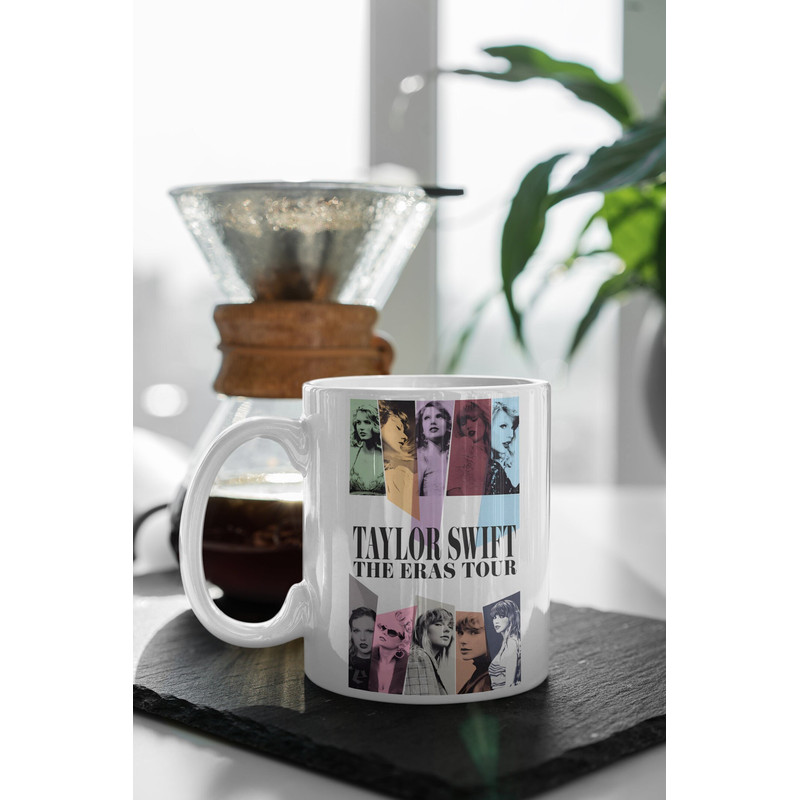 Taylor Swift The Era Tour Mug White 11 oz Ceramic Mug Gift Birthday Gift.jpg