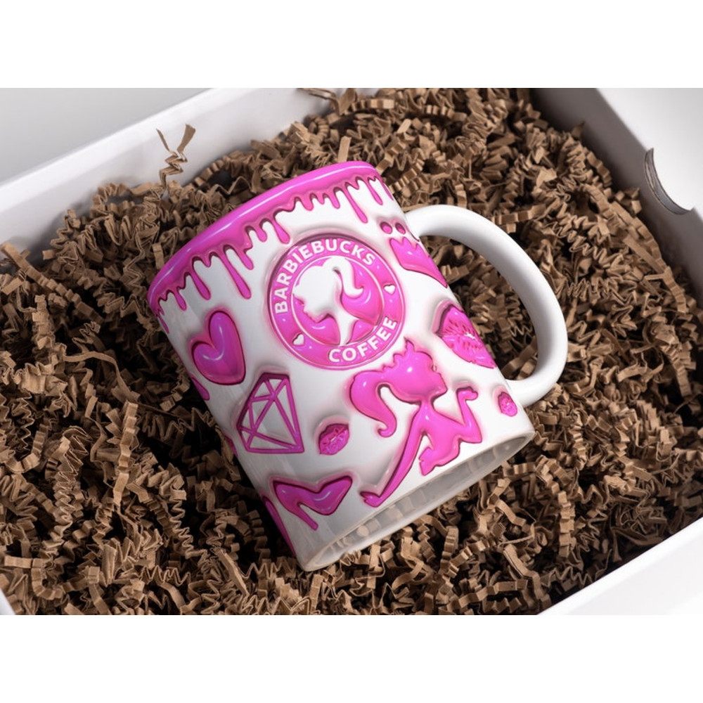 3D Pink Doll Inflated Mug1.jpg