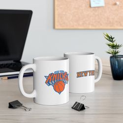 Ceramic Mug 11oz, New York Knicks Mug, Knicks Mug, New York Mug, Coffee Mug, Tea Mug, Sport Mug, Nba Mug, Nba