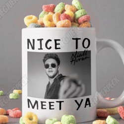 niall horan mug, niall horan nice to meet ya mug, niall horan the show mug