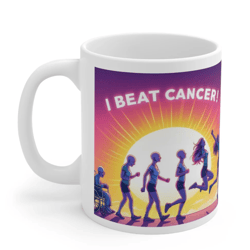 I Beat Cancer Gift Mug Rapid Evolution