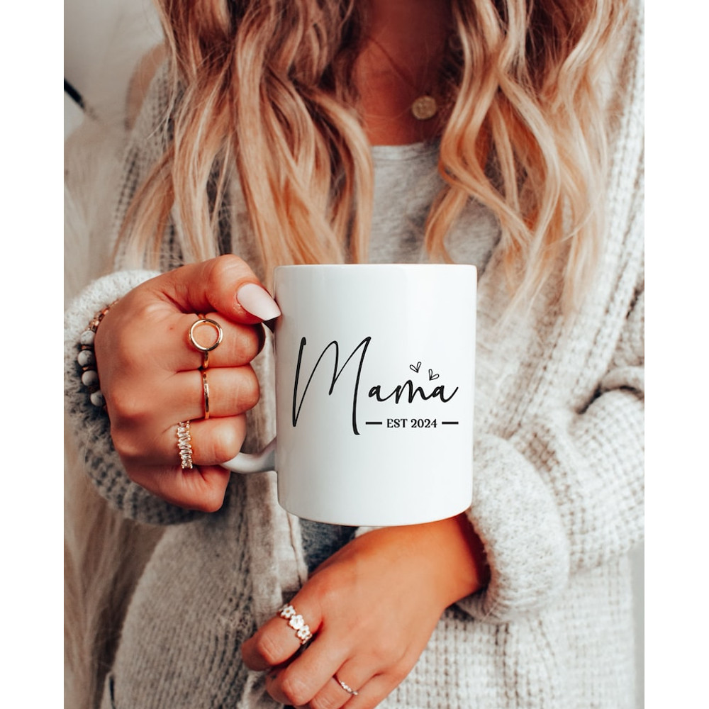 Gift for A New Mama Est 2024 Mug, Mama To Be Mug, Mom To Be Mug, Gift for A New Mom, 2024 Mug, Gift for A Mom To Be, Gift for Expecting Mom2.jpg