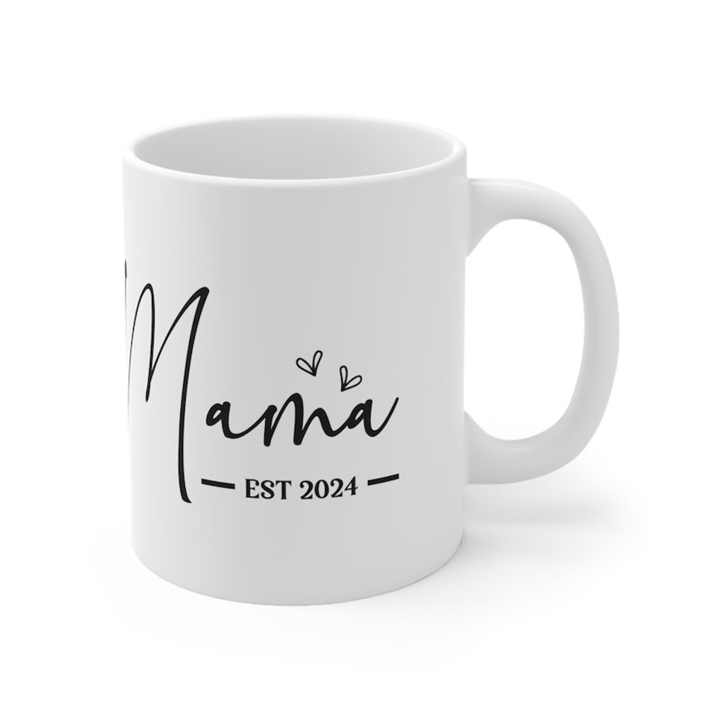 Gift for A New Mama Est 2024 Mug, Mama To Be Mug, Mom To Be Mug, Gift for A New Mom, 2024 Mug, Gift for A Mom To Be, Gift for Expecting Mom5.jpg