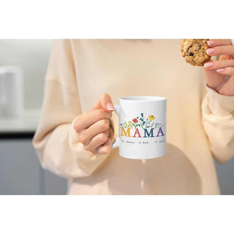 Custom Birth Flower Mama Mug, Personalized Name Mug for Mothers Day Gift, Plant Mom Coffee Mug, Mamas Garden Family Name Mugs2.jpg