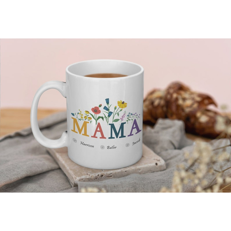 Custom Birth Flower Mama Mug, Personalized Name Mug for Mothers Day Gift, Plant Mom Coffee Mug, Mamas Garden Family Name Mugs6.jpg