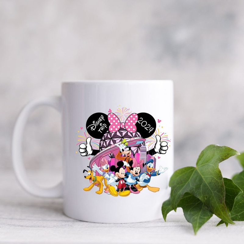 Disney 2024 Epcot Coffee Mug, Disney Family Cup, Disney Vacation 2024 Cup, Epcot Mug, Disney and Friends Epcot Coffee Cup3.jpg