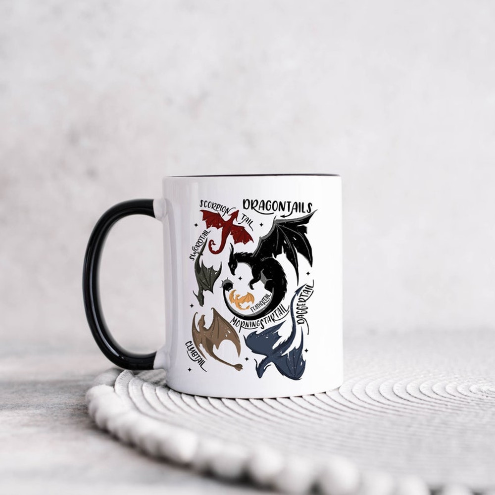 Basgiath War College Coffee Mug, Dragon Rider Mug, Fourth Wing Cup, Fantasy Lover Gift, Book Lover Gift2.jpg