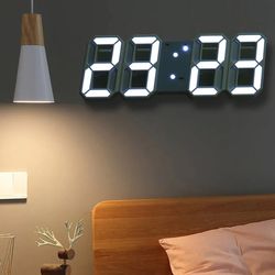 3d led digital clock limited edition