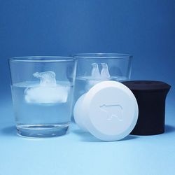 polar bear & penguin ice mold set