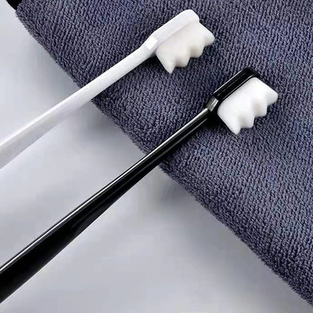 Travelfriendly soft toothbrush for onthego