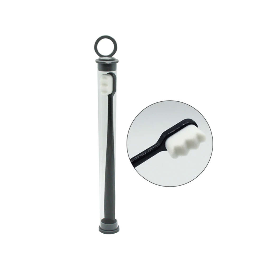 Soft bristle toothbrush for plaque control