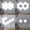 Hexagon Modular Touch LED Tile Lights (Set of 5) 6