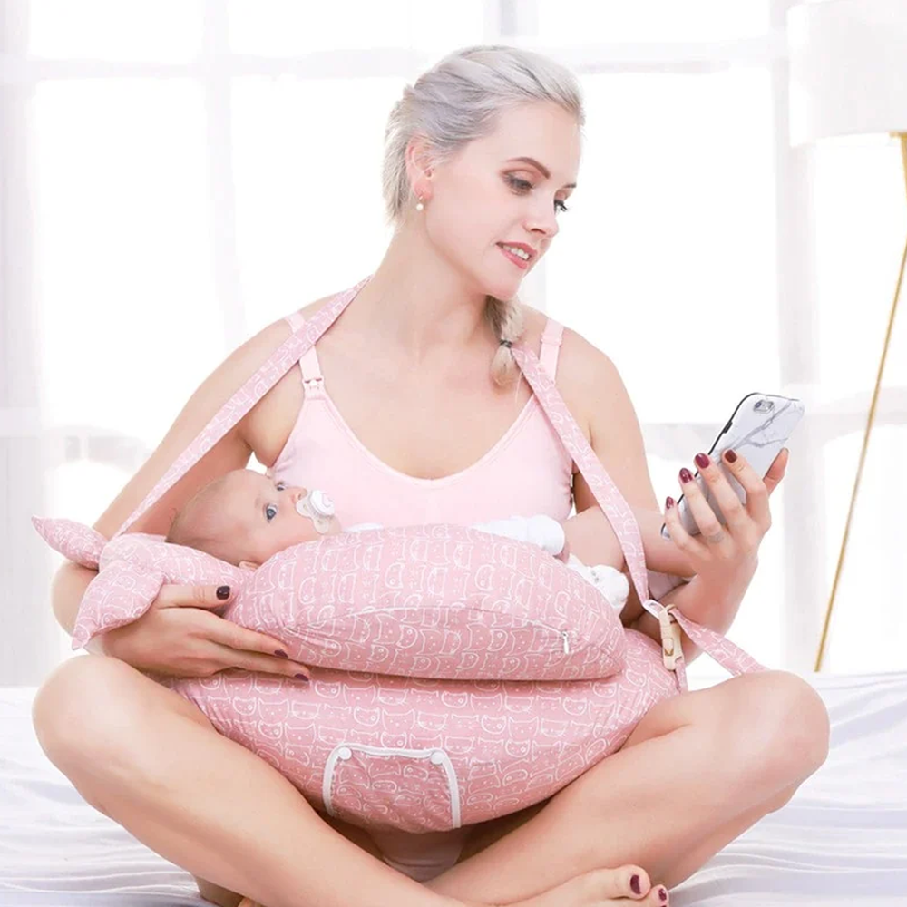 Best ergonomic nursing pillow for breastfeeding moms