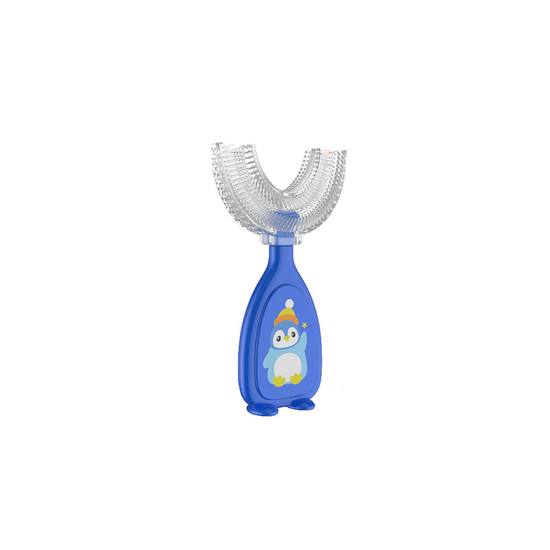 Soft Silicone Toothbrush Blue